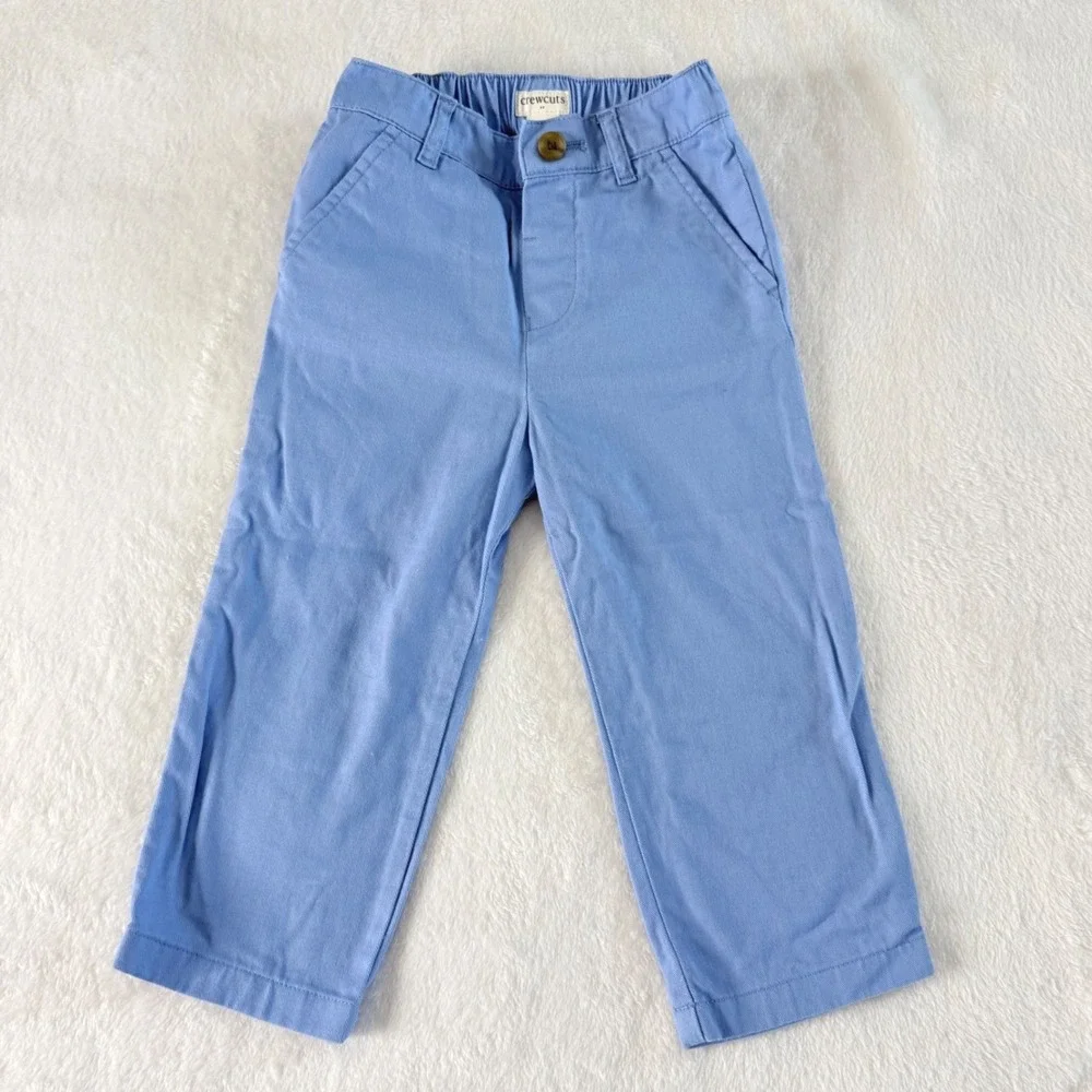 OshKosh J.Crew Angel Dear Pants Bundle Toddler 2T Blue Excellent Lot of 3 Pants